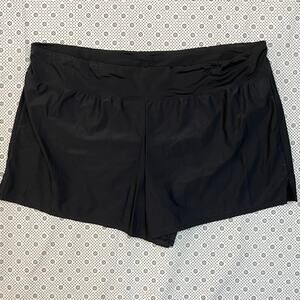 Collections By Catalina Black Swim Shorts 3X (22W–24W)